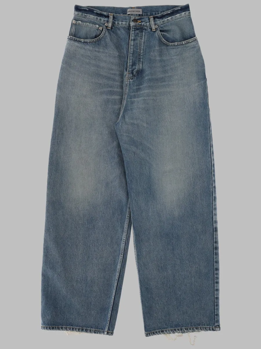 Jeans Baggy In Denim sold by Wanan Luxury
