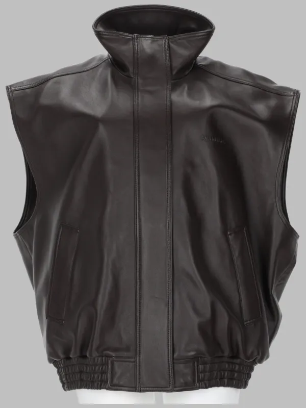 Blouson In Pelle Morbida made by Balenciaga