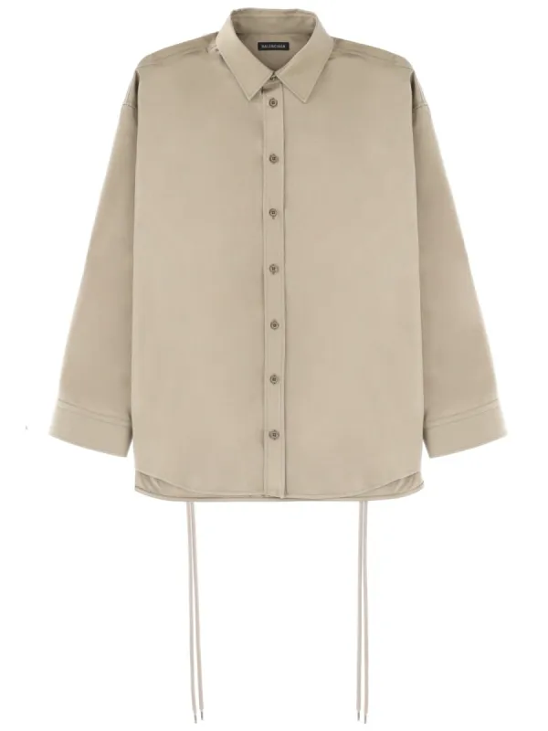 Shirt With Laces made by Balenciaga