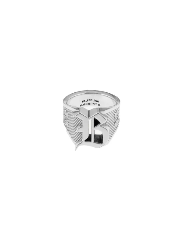 "Chevalier Melrose" Ring made by Balenciaga