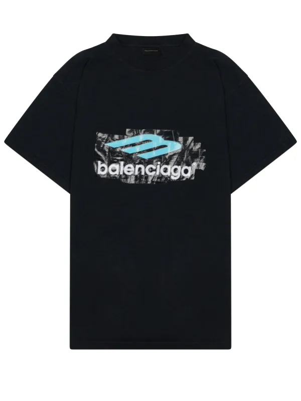 T-Shirt With Logo made by Balenciaga