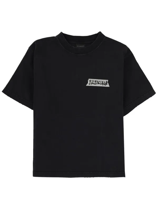 T-Shirt With Logo made by Balenciaga