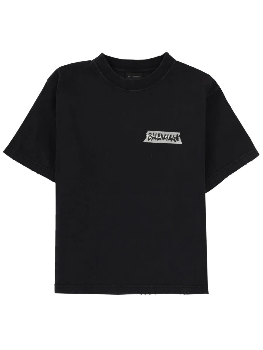 T-Shirt With Logo sold by Wanan Luxury
