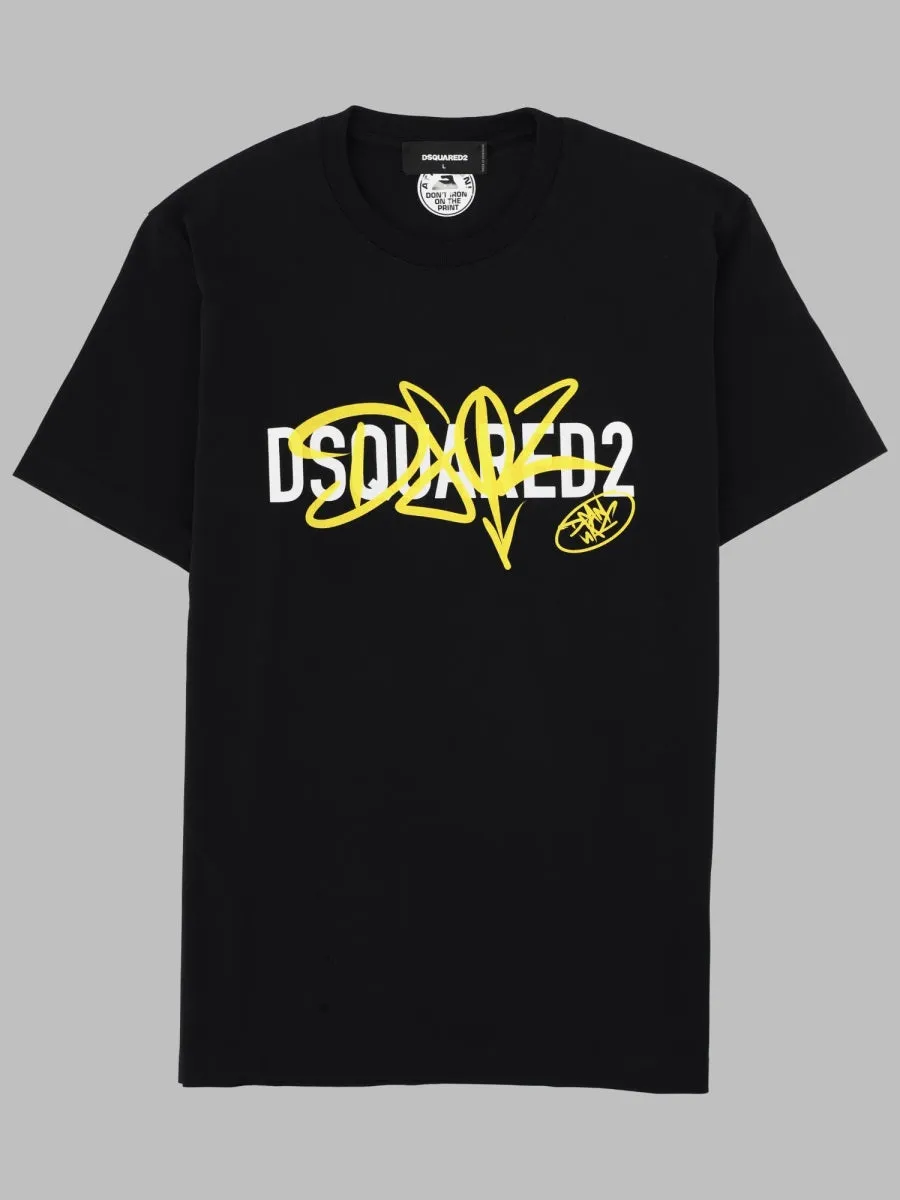 T-Shirt Con Stampa E Logo sold by Wanan Luxury