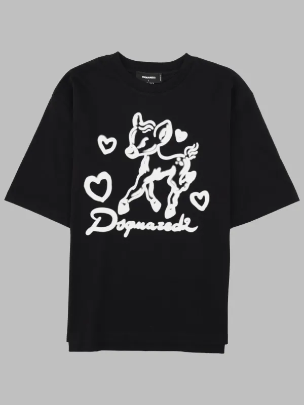 T-Shirt Con Stampa E Logo made by DSQUARED2