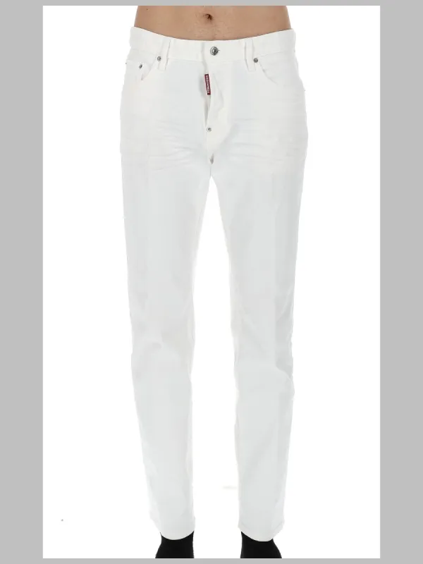 Jeans In Denim Di Cotone made by DSQUARED2