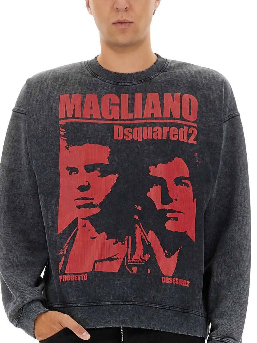 Sweatshirt With Print sold by Wanan Luxury product image thumbnail 4