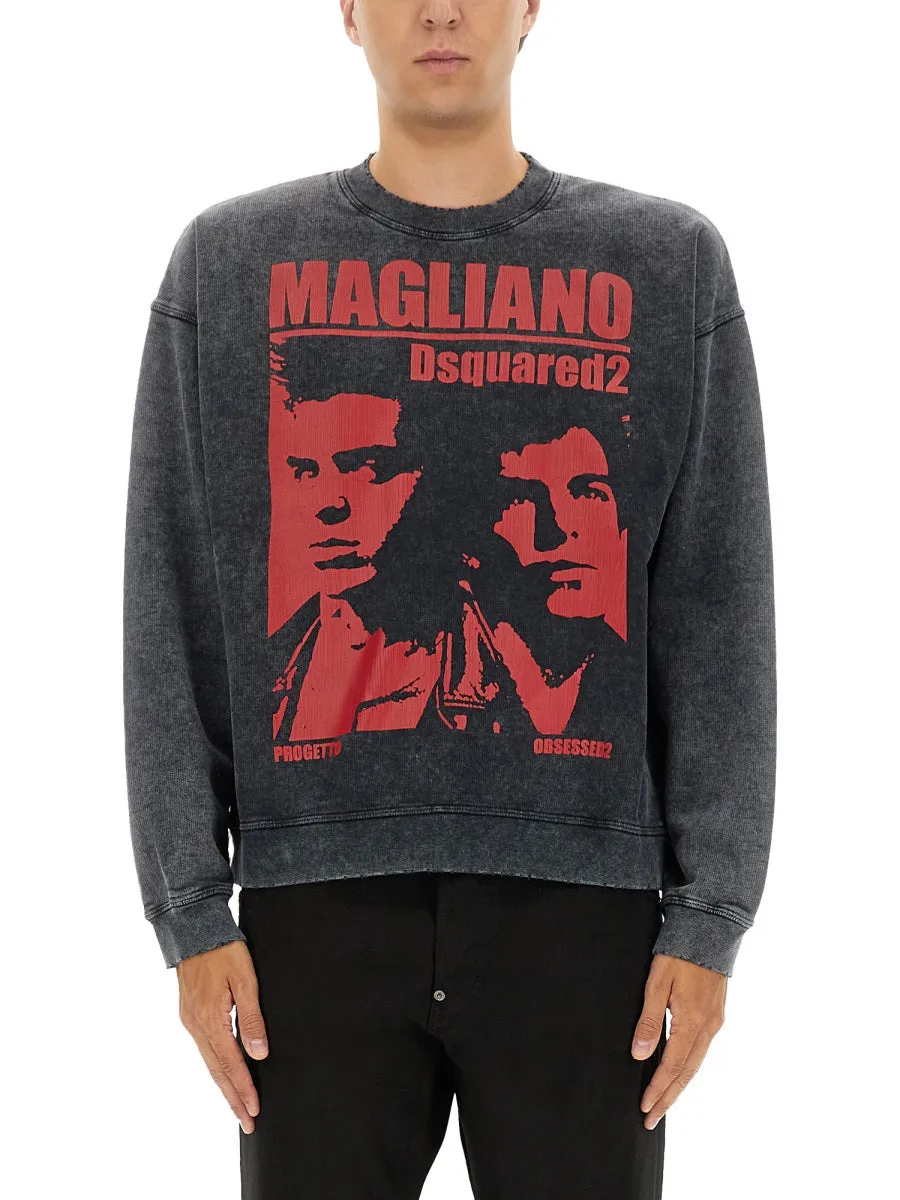 Sweatshirt With Print sold by Wanan Luxury