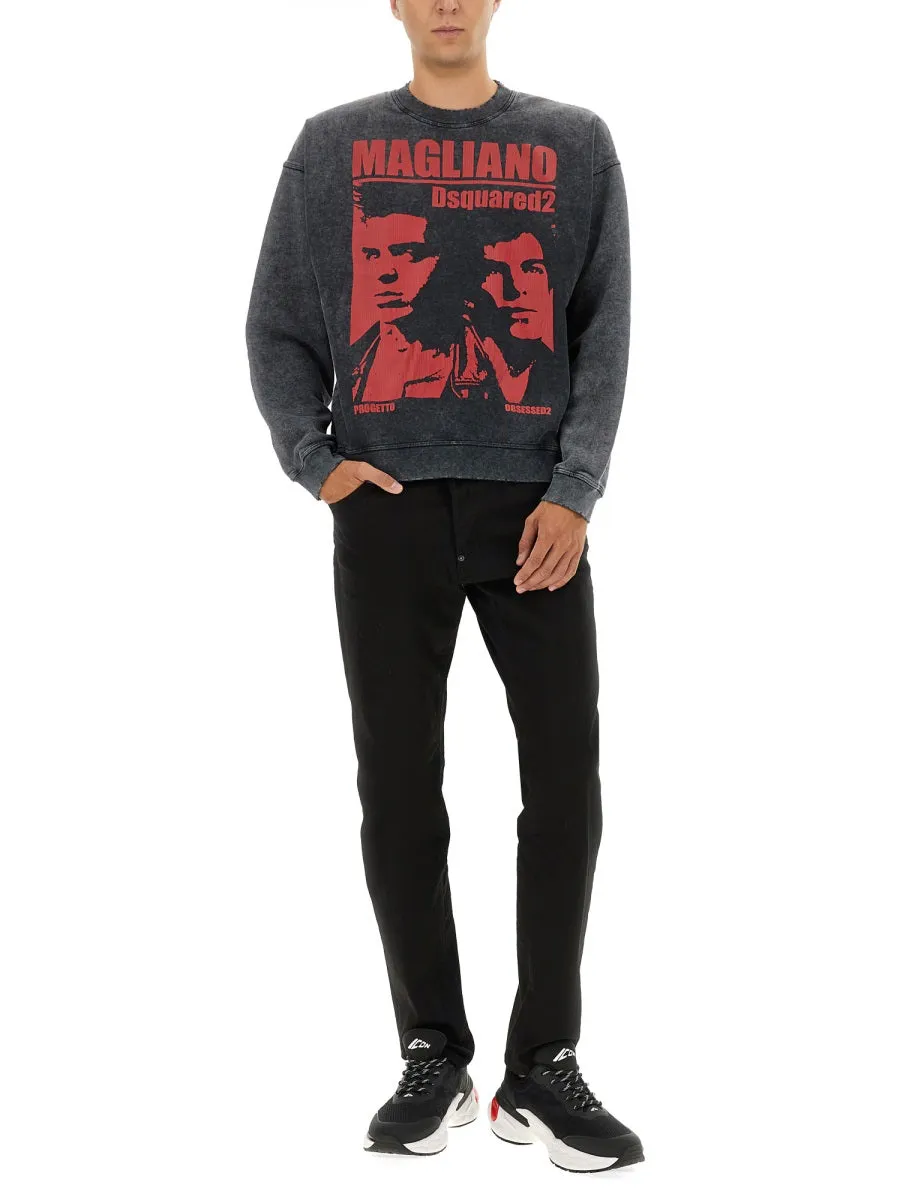 Sweatshirt With Print sold by Wanan Luxury product image thumbnail 2