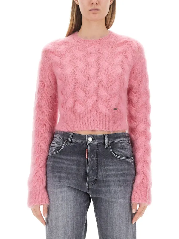 Cropped Shirt made by DSQUARED2