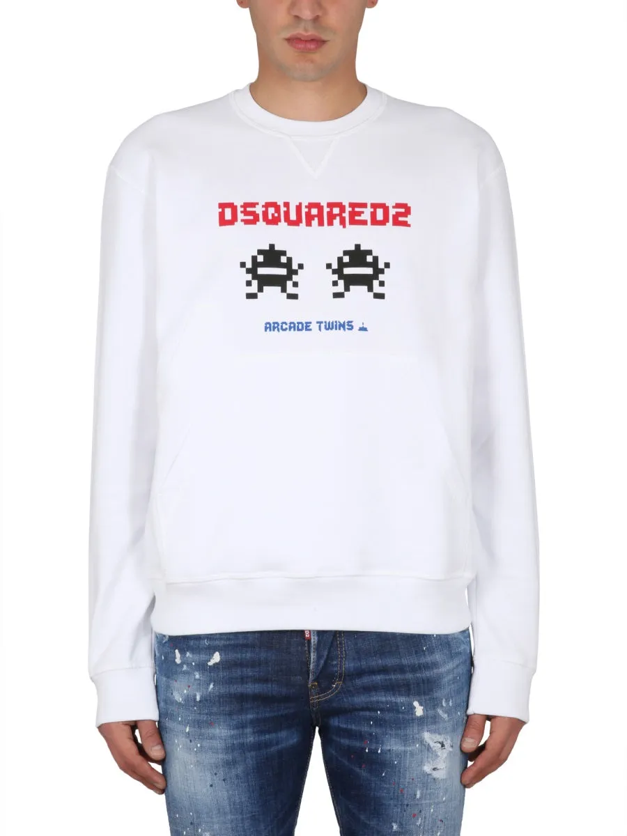Sweatshirt With Logo Print sold by Wanan Luxury