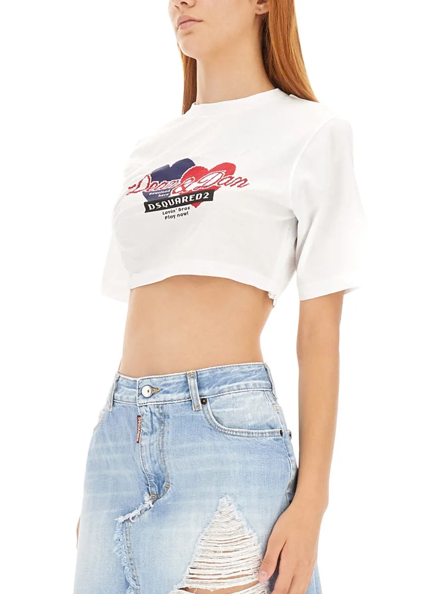 Cropped Fit T-Shirt sold by Wanan Luxury product image thumbnail 4