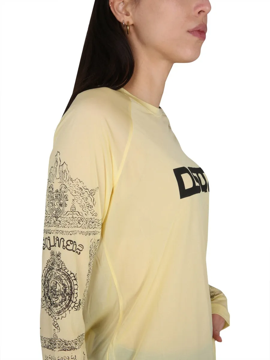 Logo Print T-Shirt sold by Wanan Luxury product image thumbnail 4