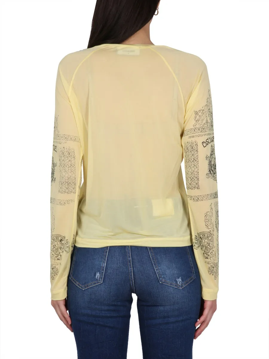 Logo Print T-Shirt sold by Wanan Luxury product image thumbnail 3