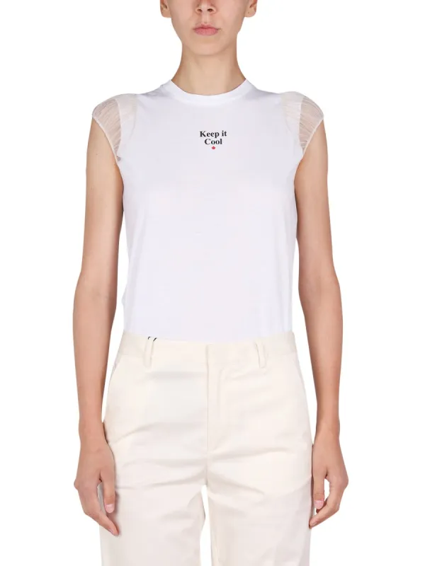 Logo Print T-Shirt made by DSQUARED2