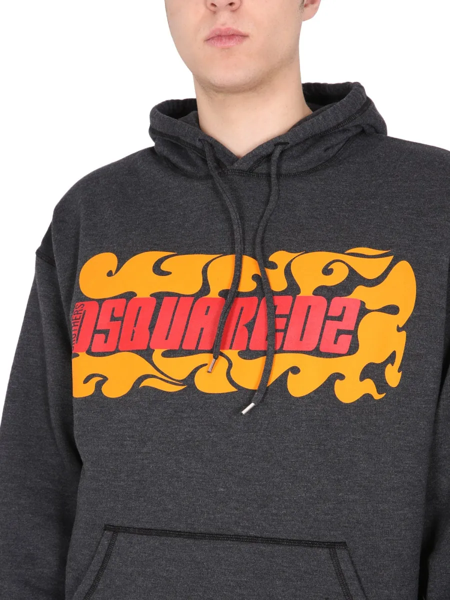 Logo Printed Sweatshirt sold by Wanan Luxury product image thumbnail 4