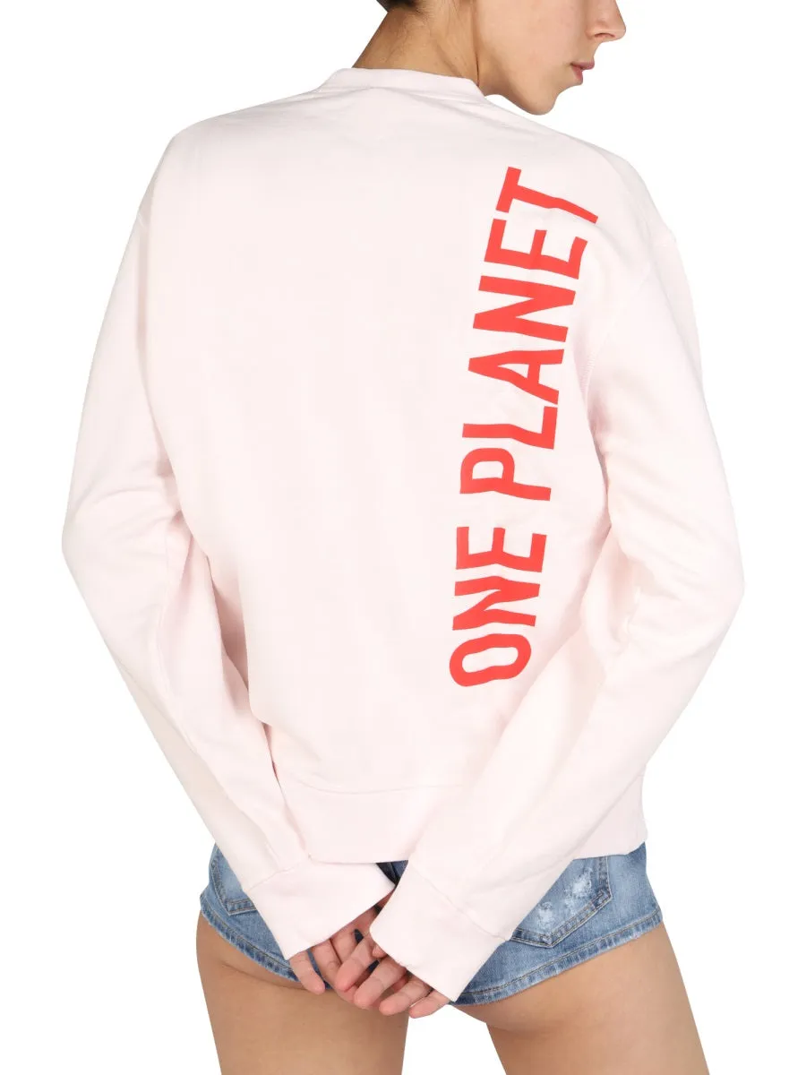 Logo Print Sweatshirt sold by Wanan Luxury product image thumbnail 4