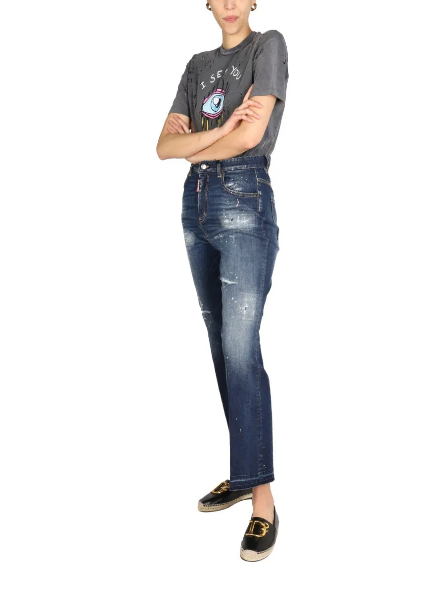 Jeans Wide Leg sold by Wanan Luxury product image thumbnail 2