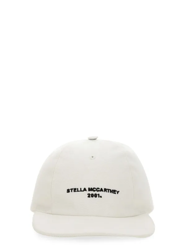 Baseball Hat With Logo Embroidery made by Stella McCartney