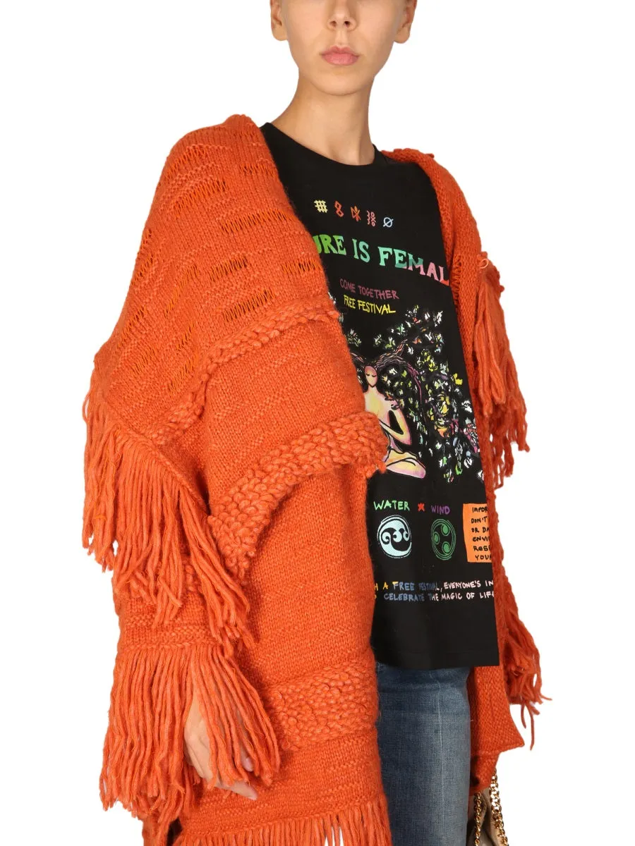 Knitted Textured Coat sold by Wanan Luxury product image thumbnail 4
