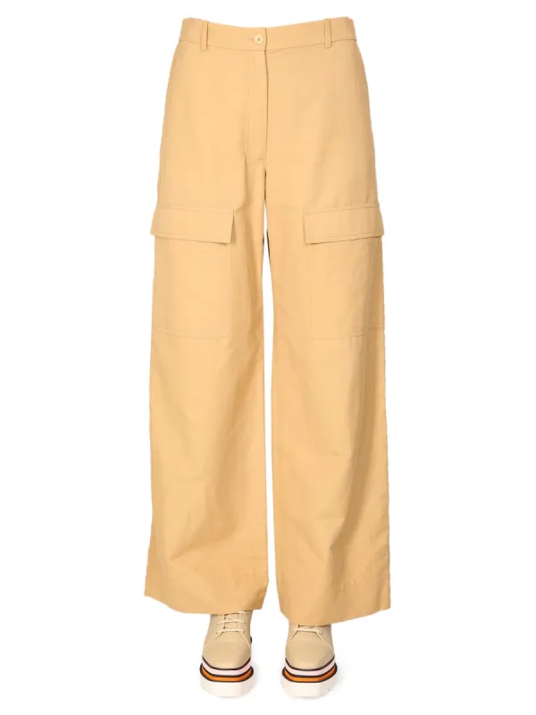 Wide Leg Cargo Pants made by Stella McCartney