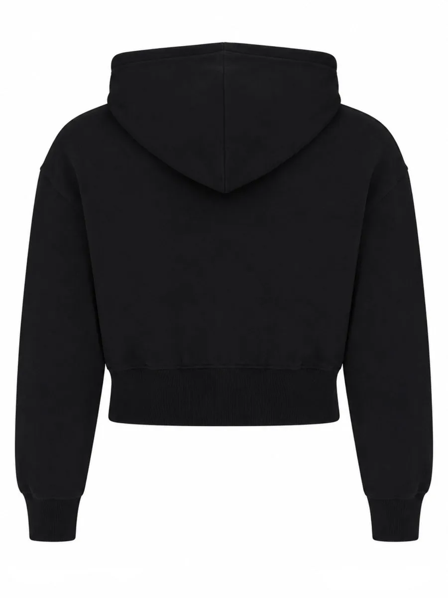 Felpa Cropped Con Logo sold by Wanan Luxury product image thumbnail 2