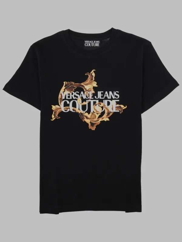 T-Shirt Con Logo Baroque made by Versace