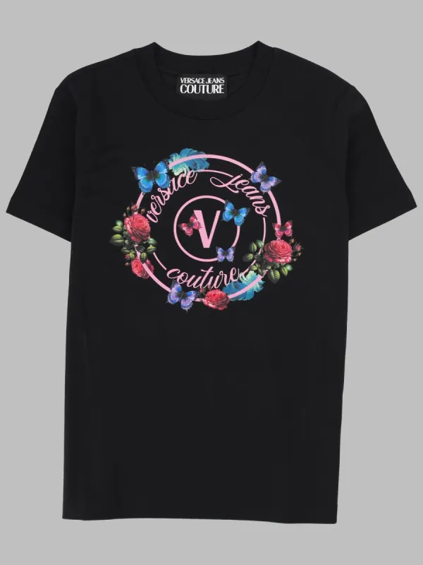 T-Shirt Con Emblema "Butterfly" made by Versace