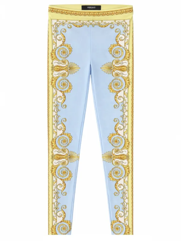 Leggings With "Baroque" Print made by Versace