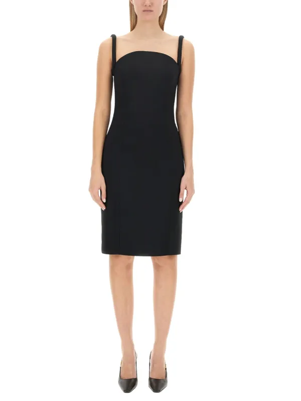 Rolled Midi Dress made by Versace