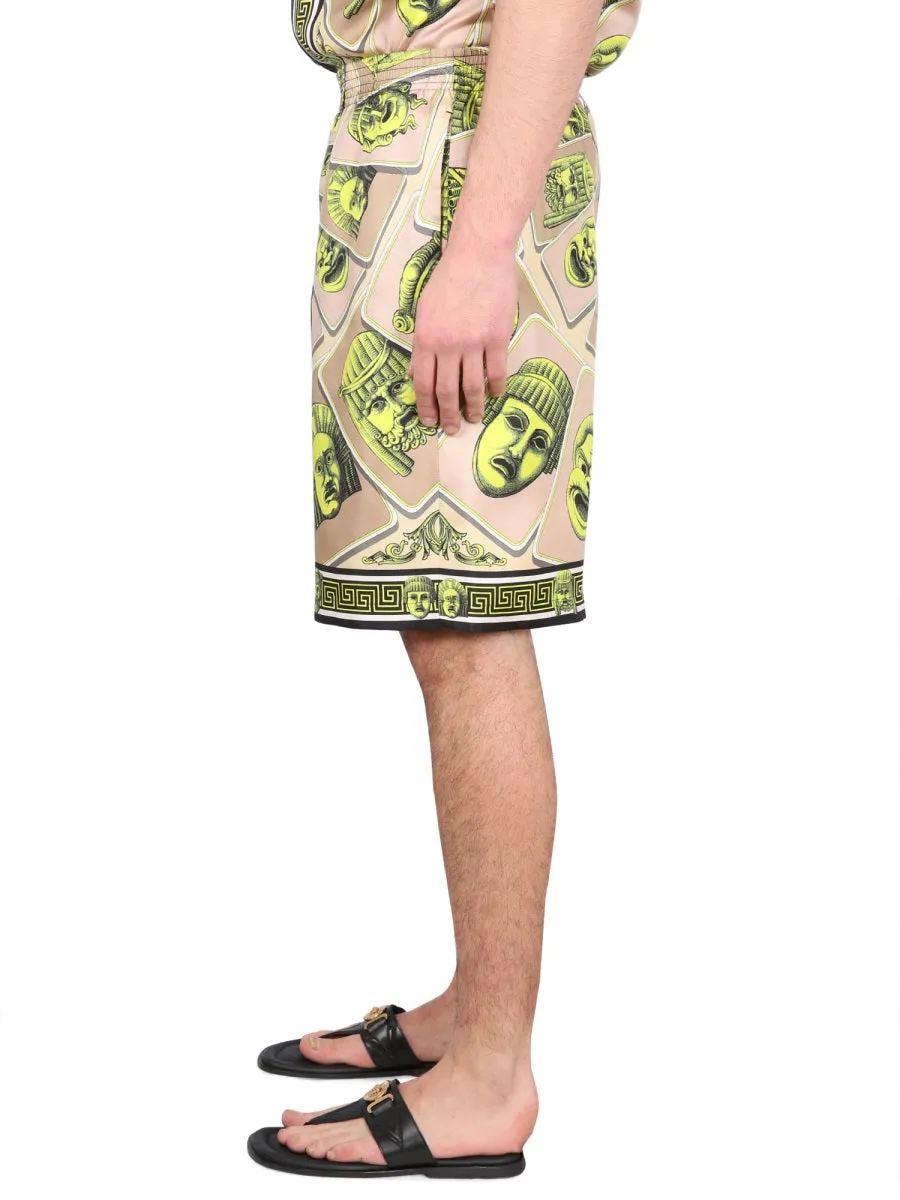 Bermuda Shorts The Masks sold by Wanan Luxury product image thumbnail 3