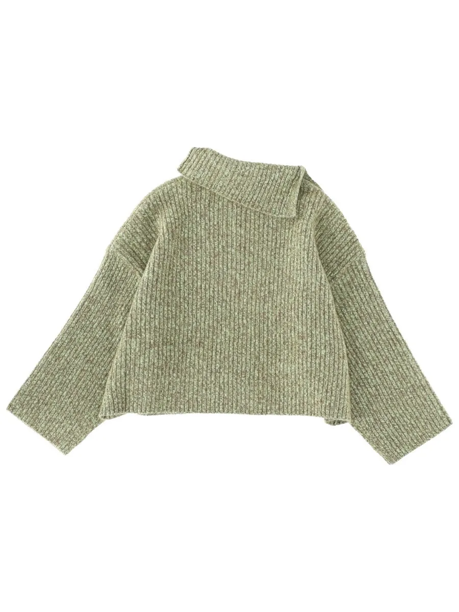 Sweater With Side Button Closure sold by Wanan Luxury product image thumbnail 2