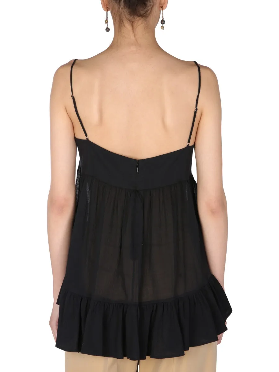Semi-Transparent Top sold by Wanan Luxury product image thumbnail 3