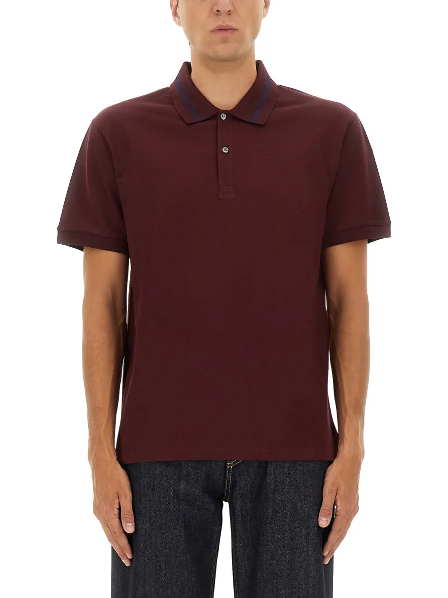 Polo Shirt With Logo On The Collar sold by Wanan Luxury