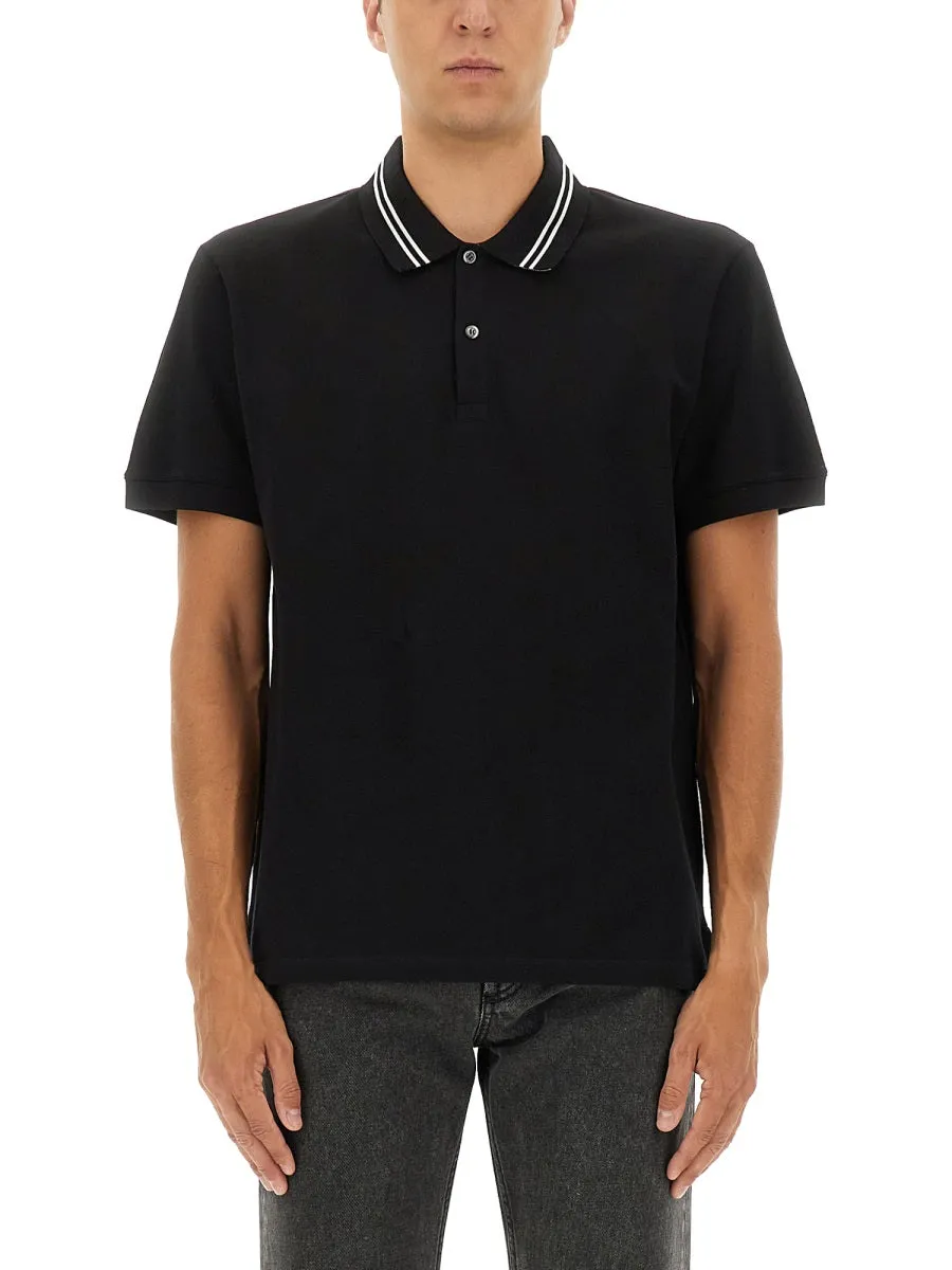Polo Shirt With Logo On The Collar sold by Wanan Luxury
