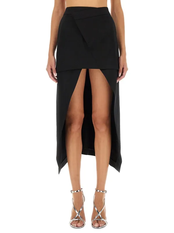 Asymmetrical Skirt made by Alexander McQueen