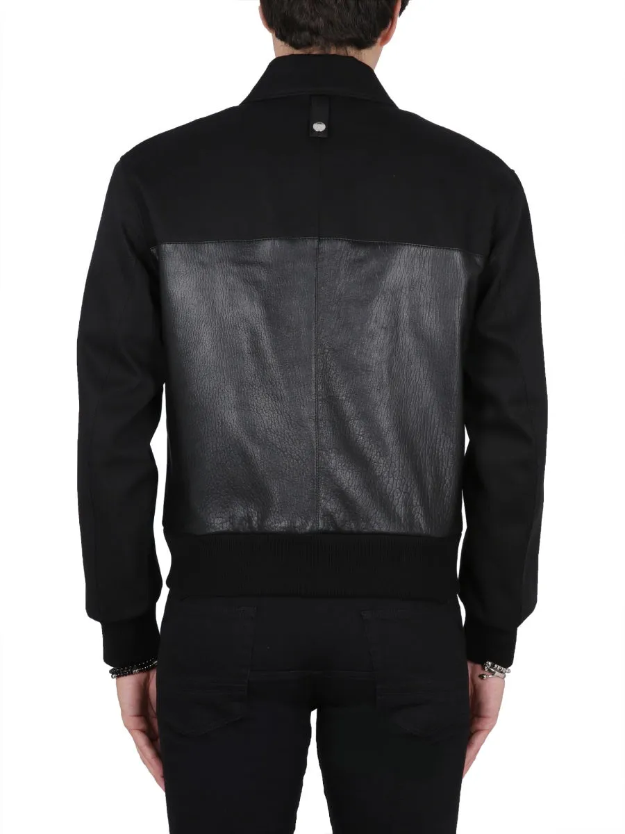 Leather Bomber Jacket sold by Wanan Luxury product image thumbnail 3