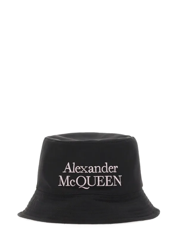 Reversible Bucket Hat made by Alexander McQueen
