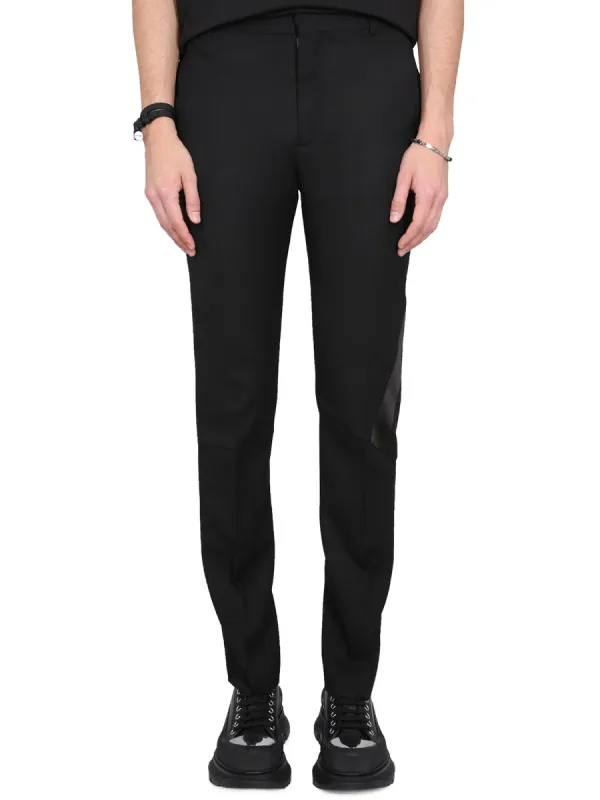 Virgin Wool Pants made by Alexander McQueen