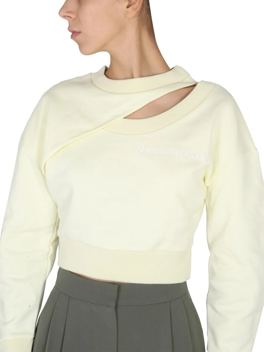Cropped Sweatshirt sold by Wanan Luxury product image thumbnail 4