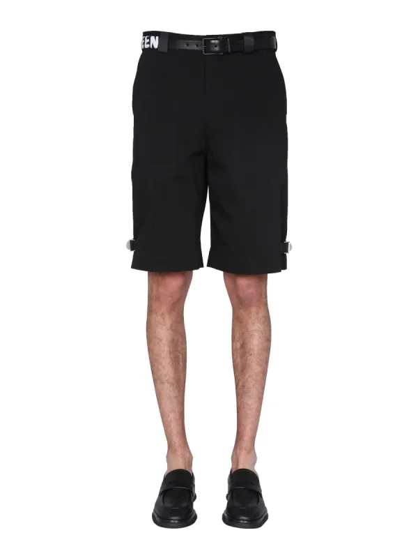 Regular Fit Bermuda made by Alexander McQueen