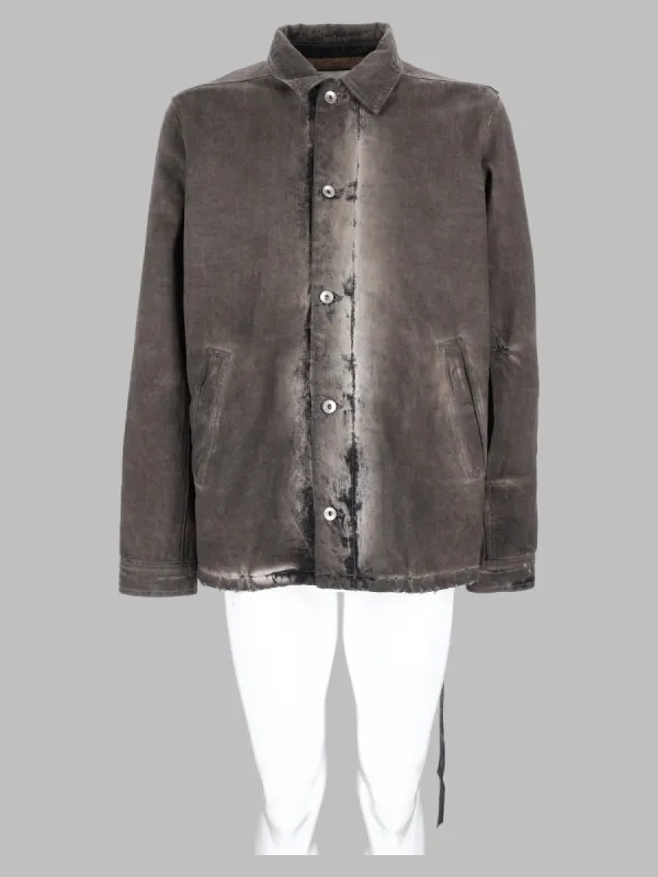 Giacca "Brad" In Denim made by Rick Owens