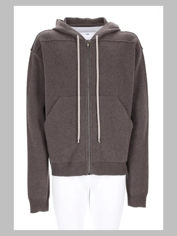 Felpa In Maglia Di Di Cashmere made by Rick Owens