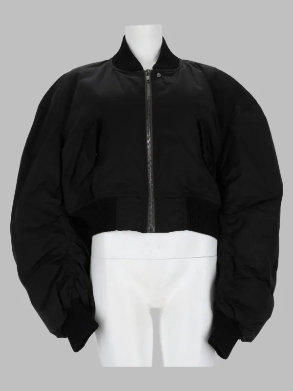 Bomber "Secchia Cropped Flight" made by Rick Owens