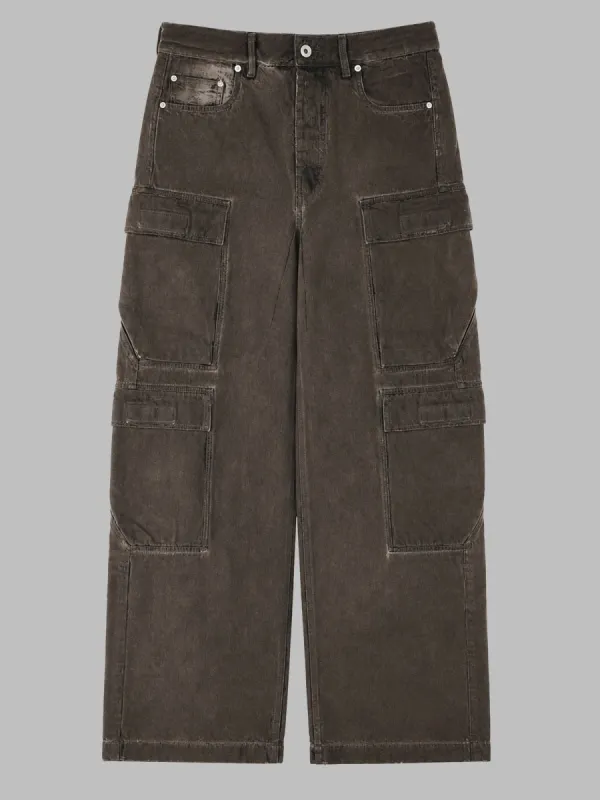 Jeans Cargo In Denim Di Cotone made by Rick Owens