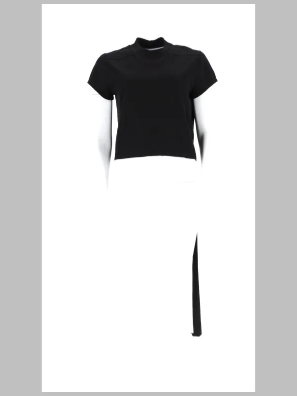 T-Shirt Cropped In Cotone made by Rick Owens