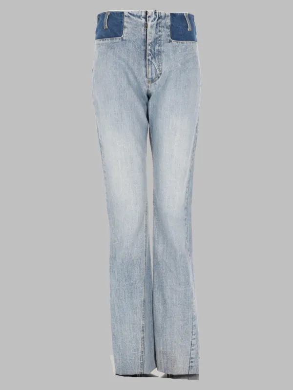 Jeans Con Dettagli A Contrasto made by Maison Margiela