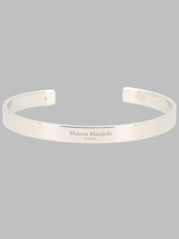 Bracciale "Manchette Plat" Con Logo made by Maison Margiela