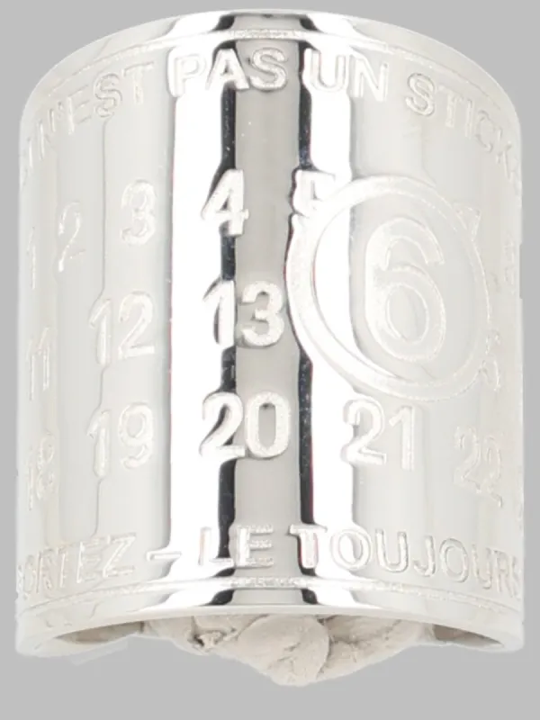 Anello Con Logo made by Maison Margiela