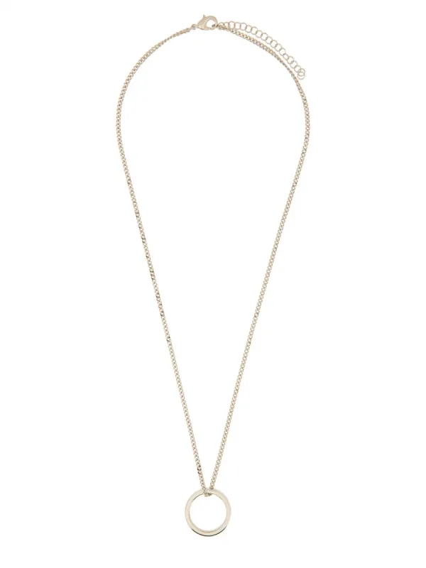 Collana Con Anello Minimal Logo made by Maison Margiela